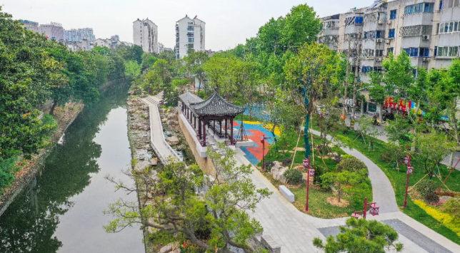 人民桥游园 南城河滨水空间